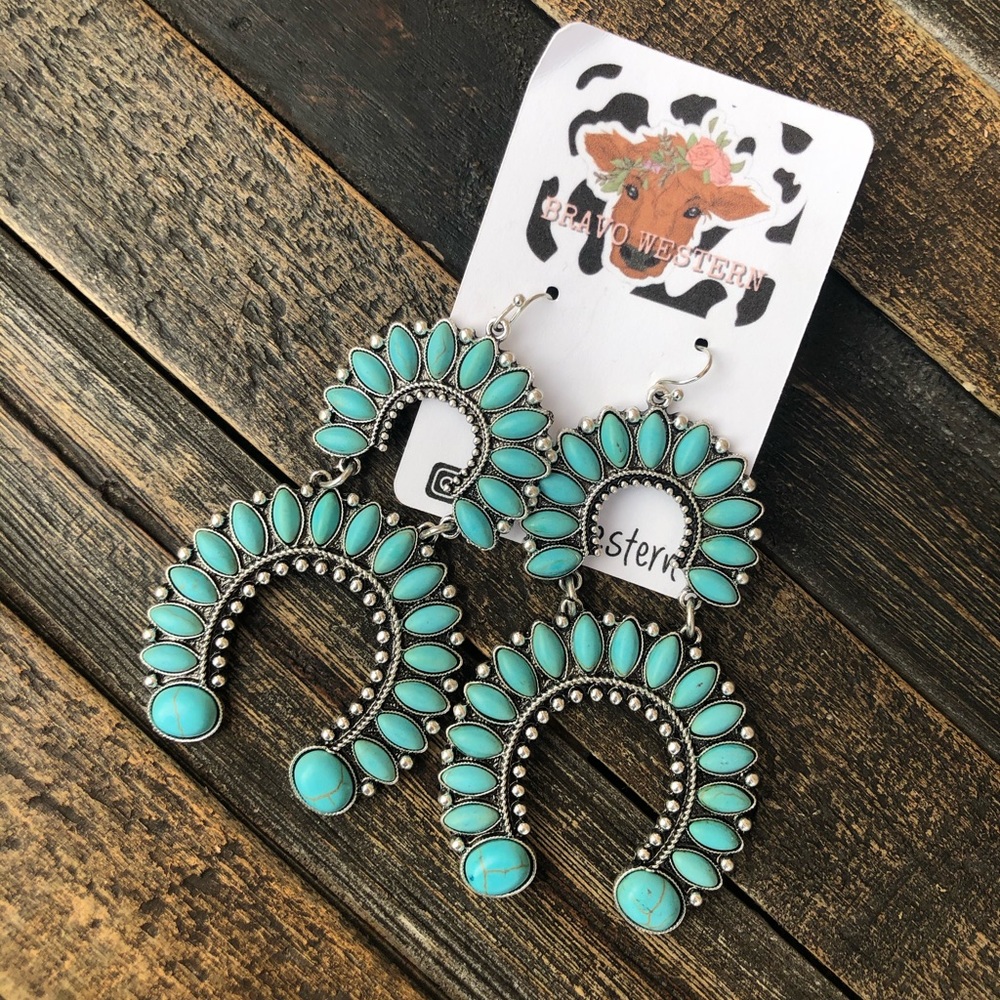 Double Horseshoe Earrings